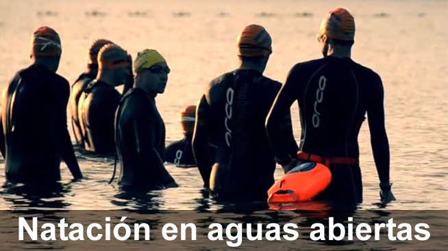 Prepárate para nadar en aguas abiertas